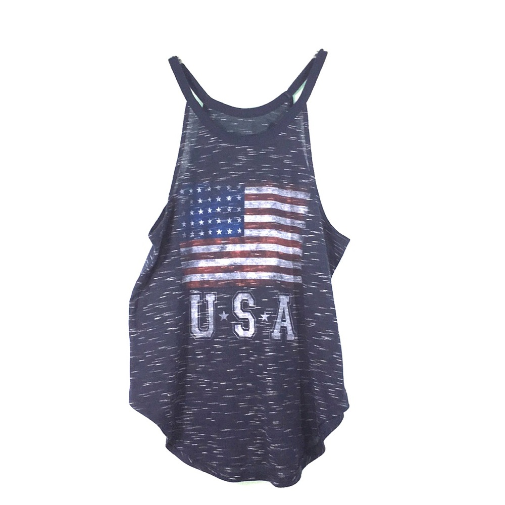 navy blue, tank top !